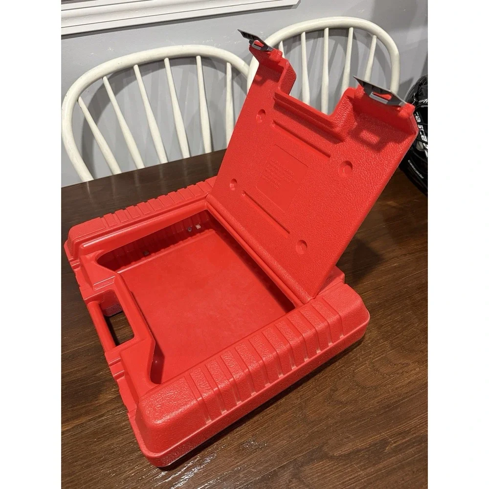 Vintage LEGO 1985 Red Plastic Storage Carrying Case Box Bin 15